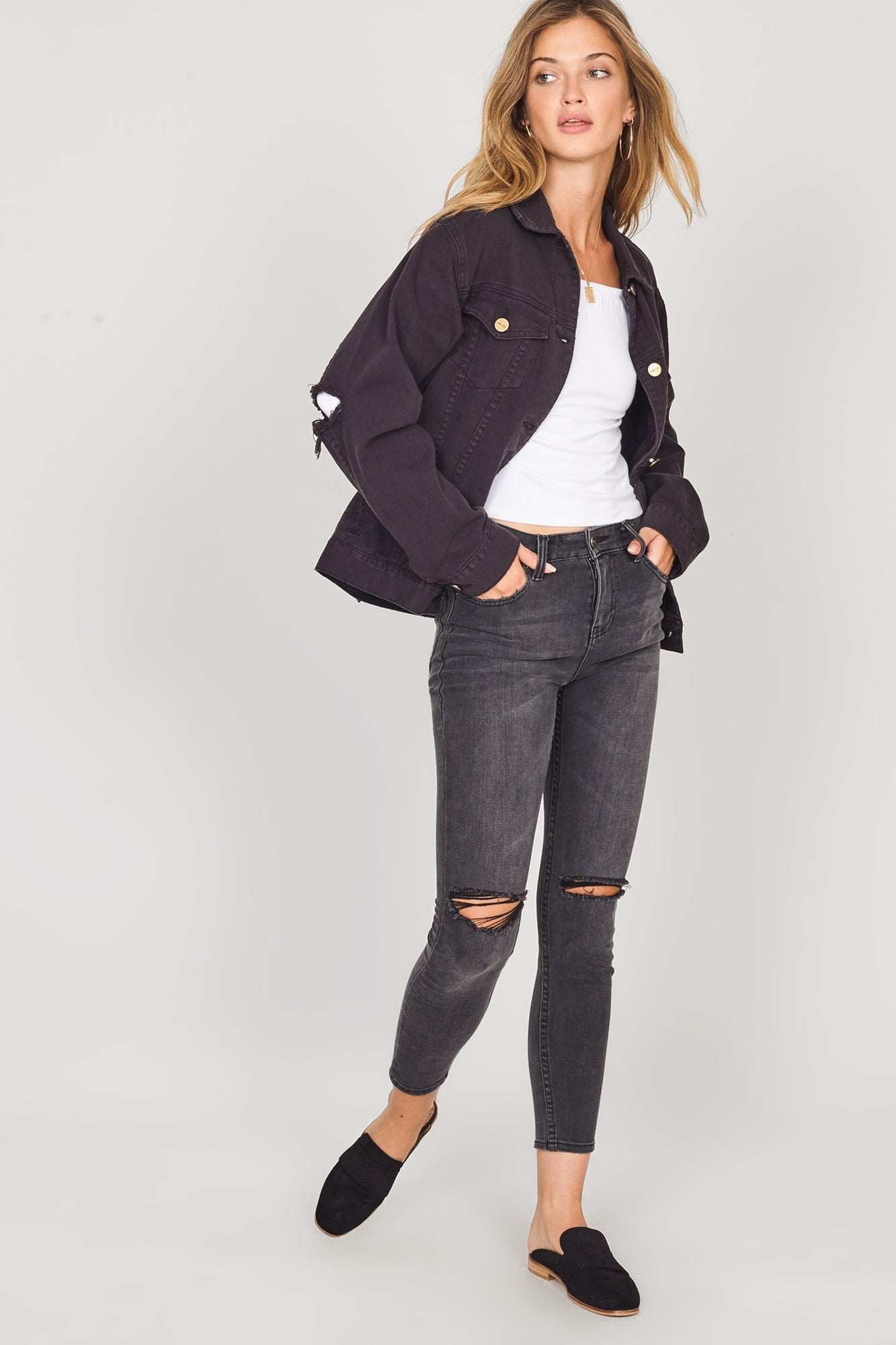 Amuse society top waylon jacket