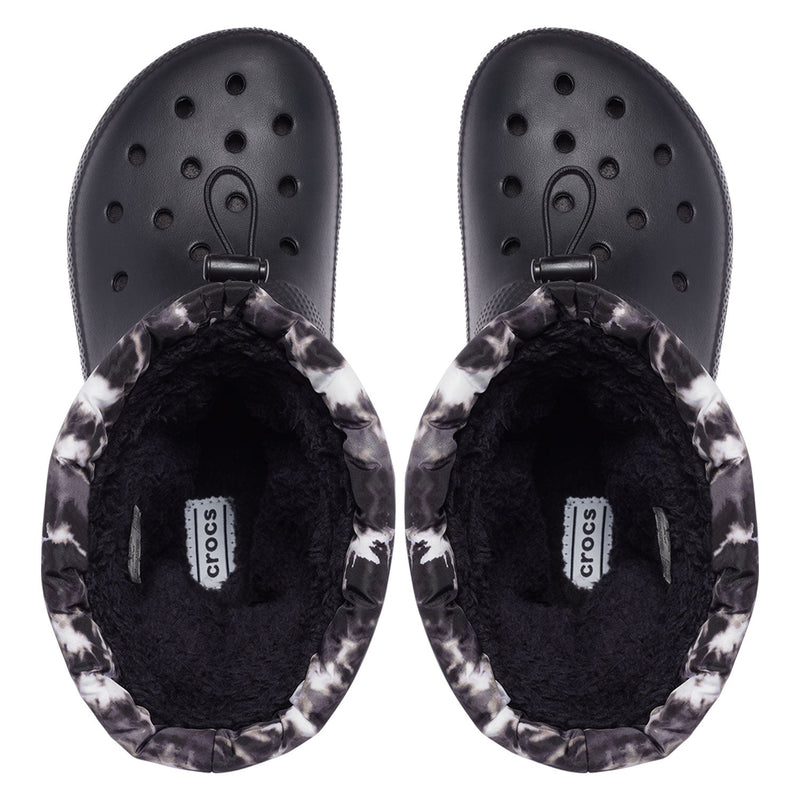 Crocs - Classic Tie Dye Lined Neo Puff Boot