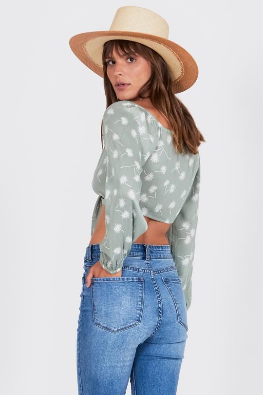 Amuse Society - Lorena Woven Top