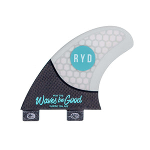 RYD Brand - Drone Ranger Quad Carbonflex White Surfboard Fins