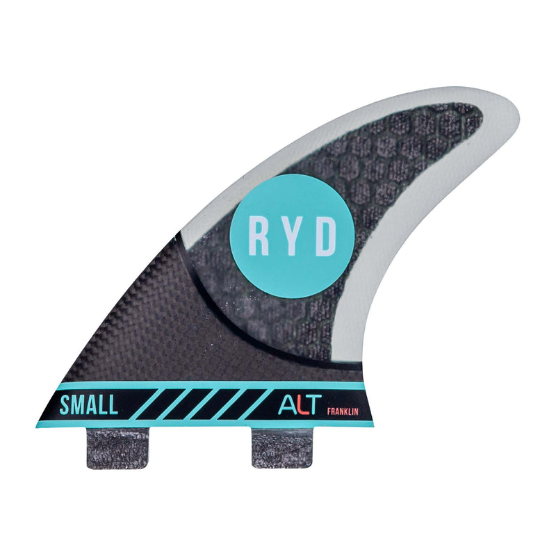 RYD Brand - Franklin Quad Carbonflex Black Surfboard Fins