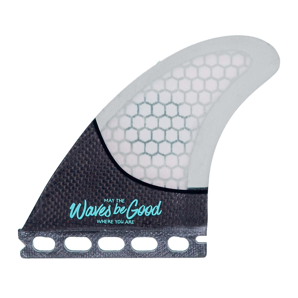 RYD Brand - Hotel Coral Quad Carbonflex Surfboard Fin White