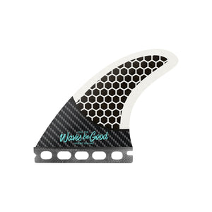 RYD Brand - Lato (Small) Thruster Carbonflex Black Surfboard Fins