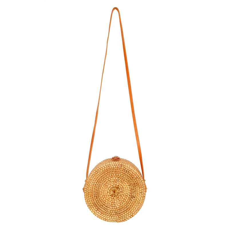 Bali Addiction - Round Rattan Handbag