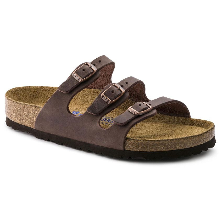 Birkenstock NARROW Franca slides Sandals WAXY all LEATHER CHOOSE SIZE &  COLOR 