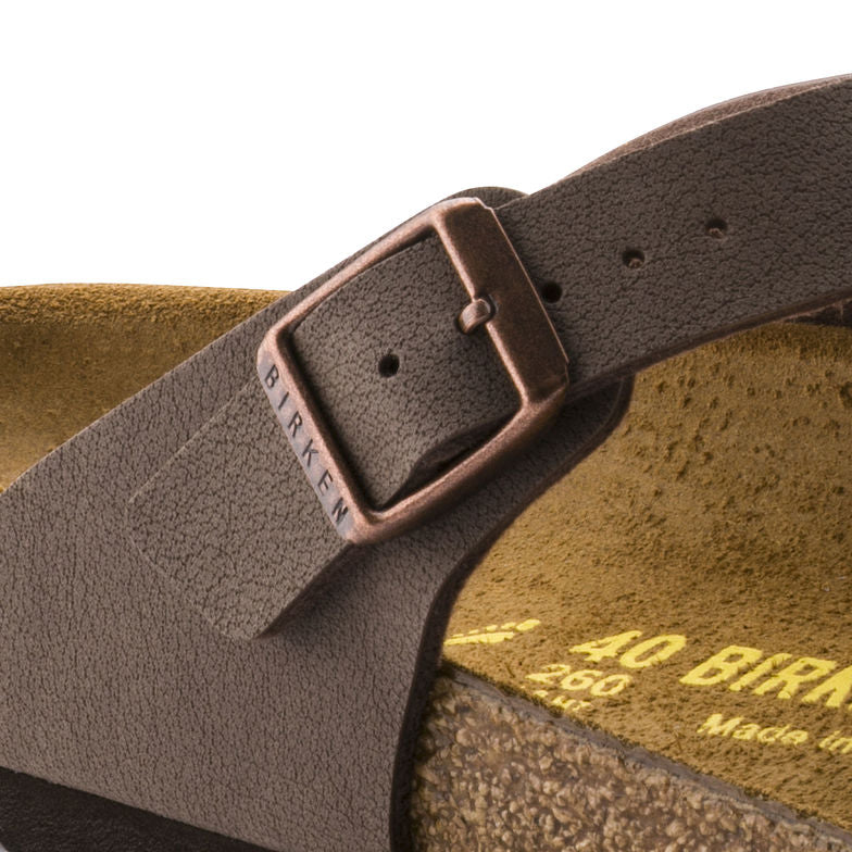 Birkenstock - Gizeh Birkoflor Nubuck Thong Mocha