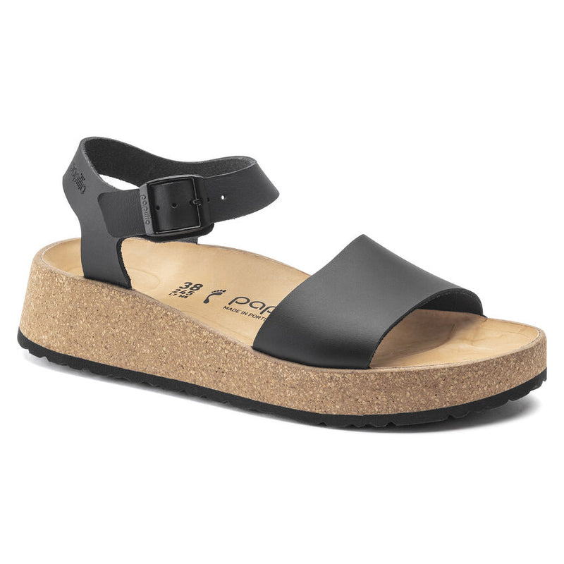 Birkenstock - Papillio Glenda Leather Flatform Sandal