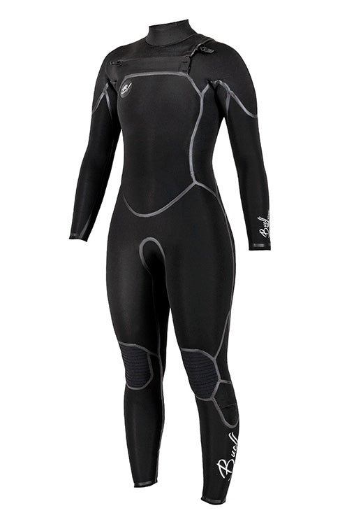 Buell - Accelerator Womens 3/2 Chest Zip Wetsuit