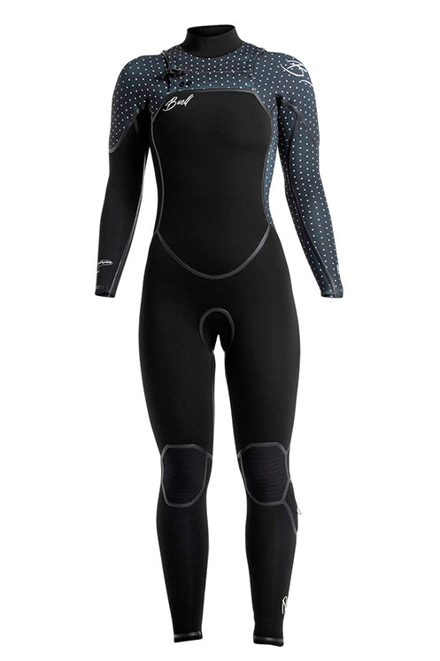 Buell - Accelerator Womens 4/3 Chest Zip Wetsuit