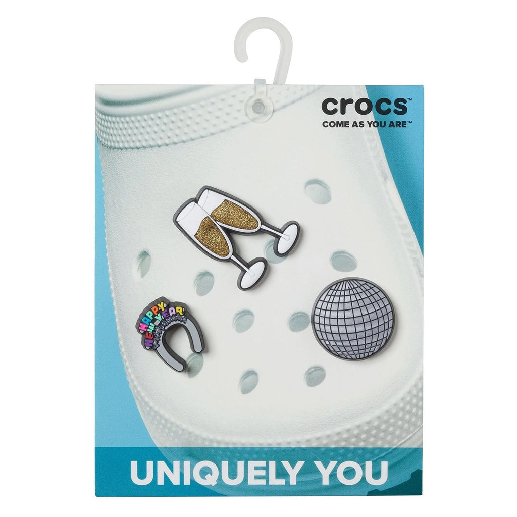 Crocs - Jibbitz Charm New Year 3 Pack