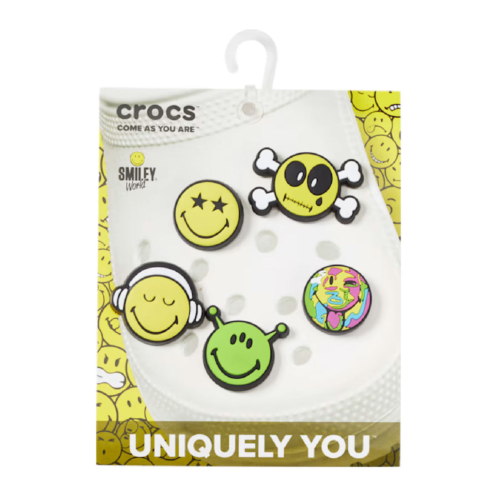 Crocs - Jibbitz Charm Smiley 5 Pack