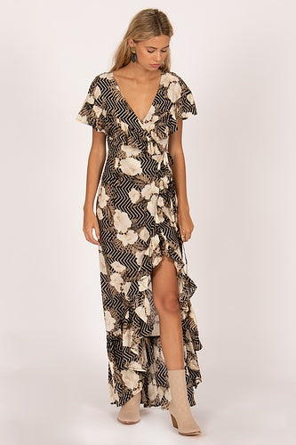 Amuse Society - Frill Seeker Maxi Dress
