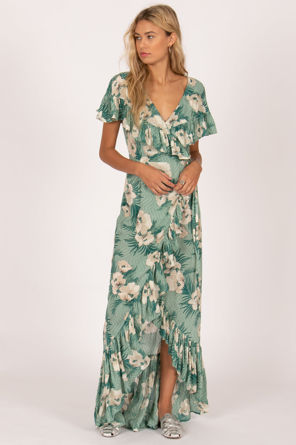 Amuse Society - Frill Seeker Maxi Dress